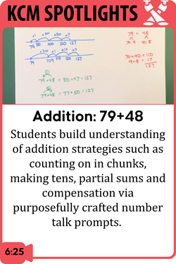 Addition: A Range of Strategies for Solving 79 + 48